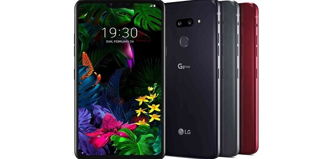 LG G8 ThinQ screen