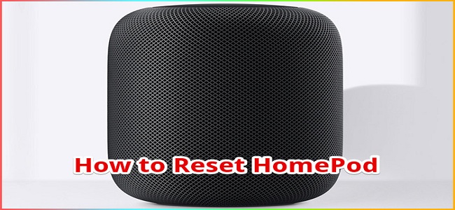 Reset your HomePod