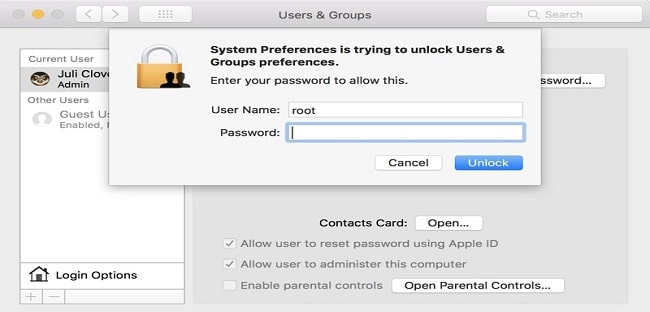 macOS security vulnerability